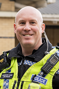 Portrait Jamie Wilkinson, West Yorkshire PD